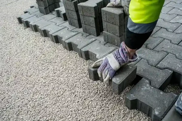 paved parking lot