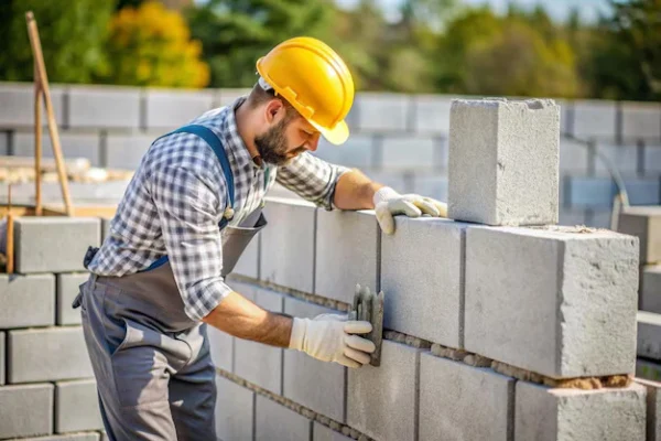 retaining wall construction 4