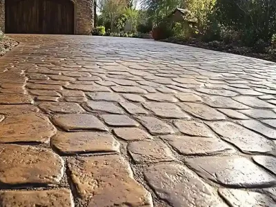 stamped concrete Greenville SC