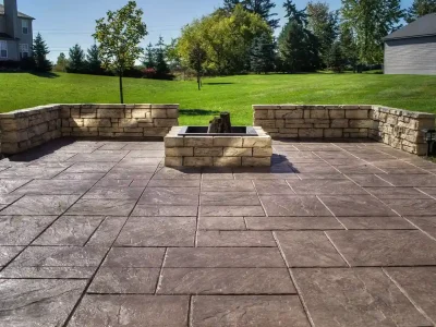stamped concrete patios